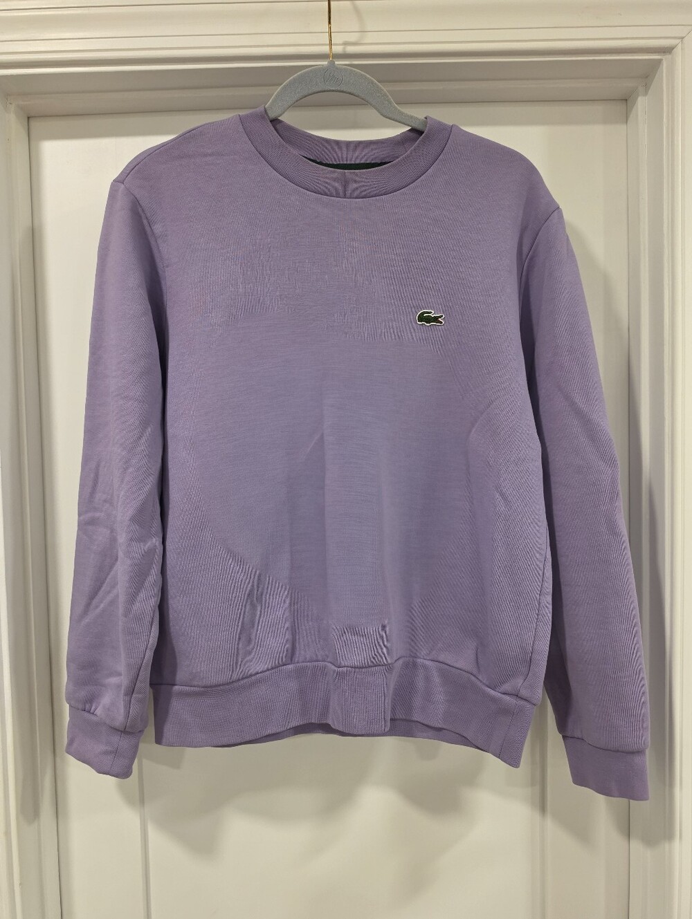 Lacoste Lilac Crewneck Sweatshirt